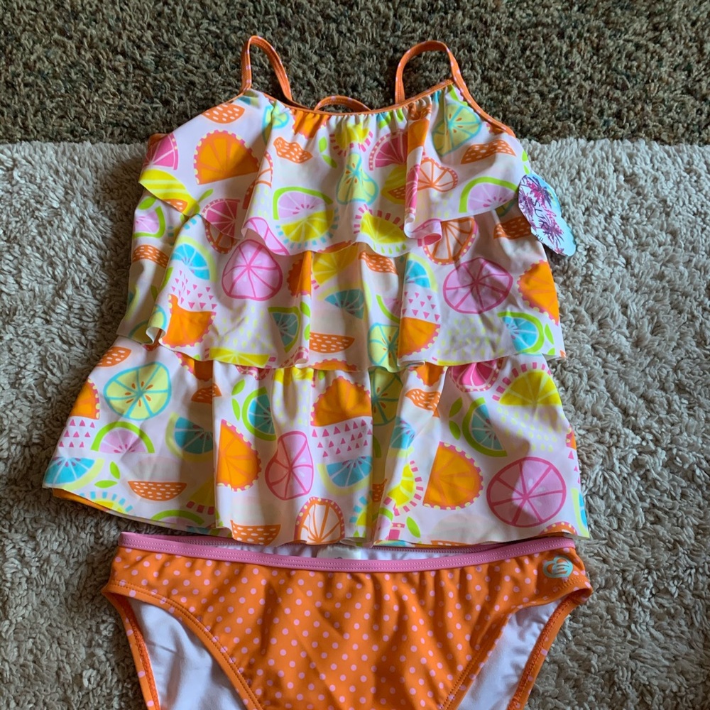 NWT Sketchers 2 piece swimsuit sz16